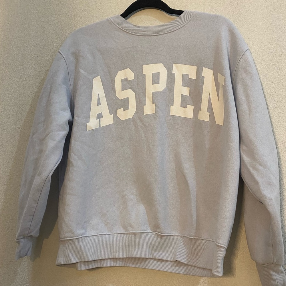 Light blue sweatshirt size S